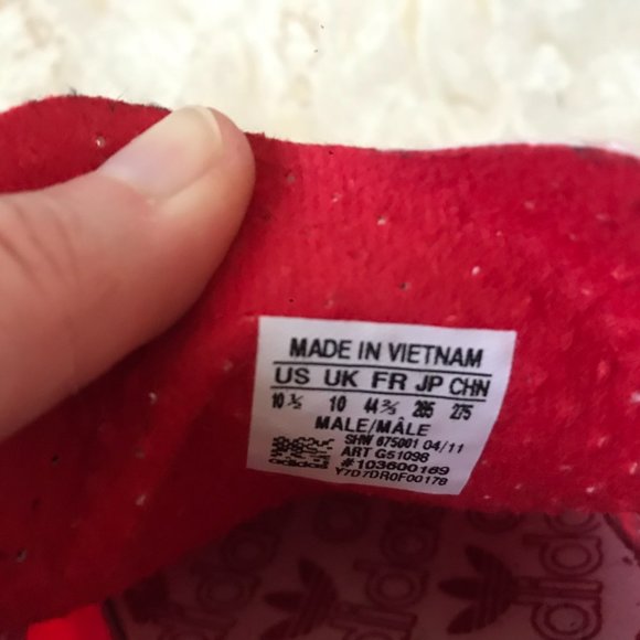 Adidas SL 72 Trace Pink/ Orange/ Maroon Wales Bonner Sz 10.5 - Picture 9 of 13